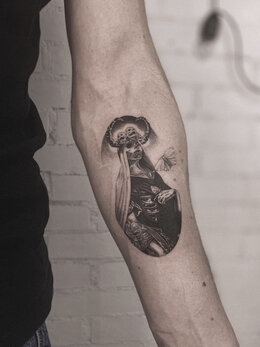 Microrealism tattoo