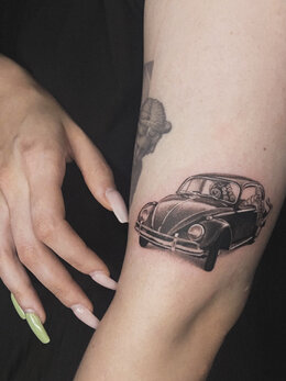 Microrealism tattoo