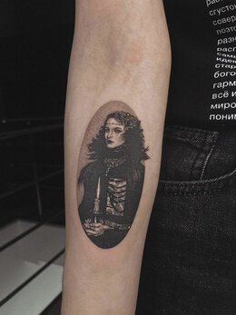 Microrealism tattoo