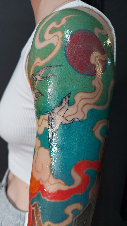 Тату эскиз #76505 Тату мастер Kseniya Zhavoronkova