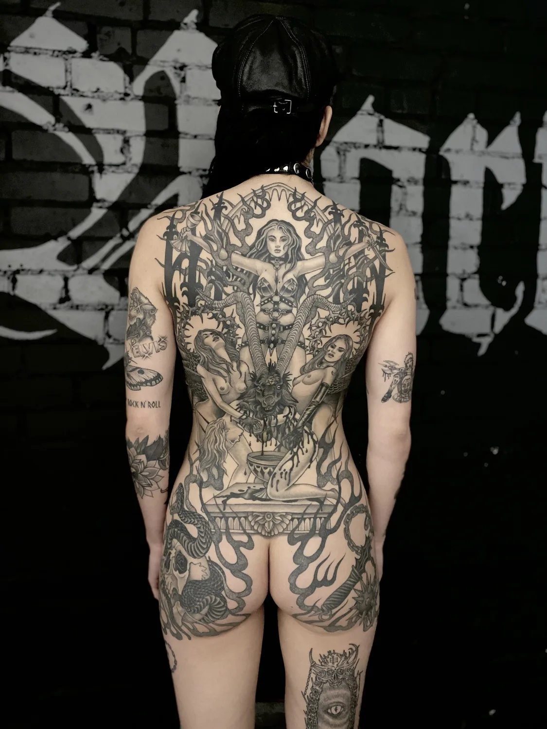 Tattoo artist Alexandra Snelgrove