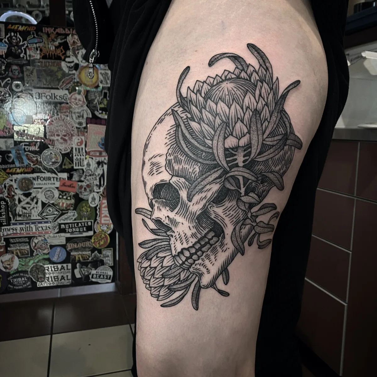 Tattoo artist Alexandra Snelgrove