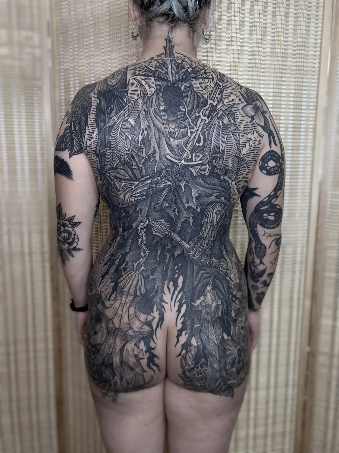 Tattoo artist Alexandra Snelgrove