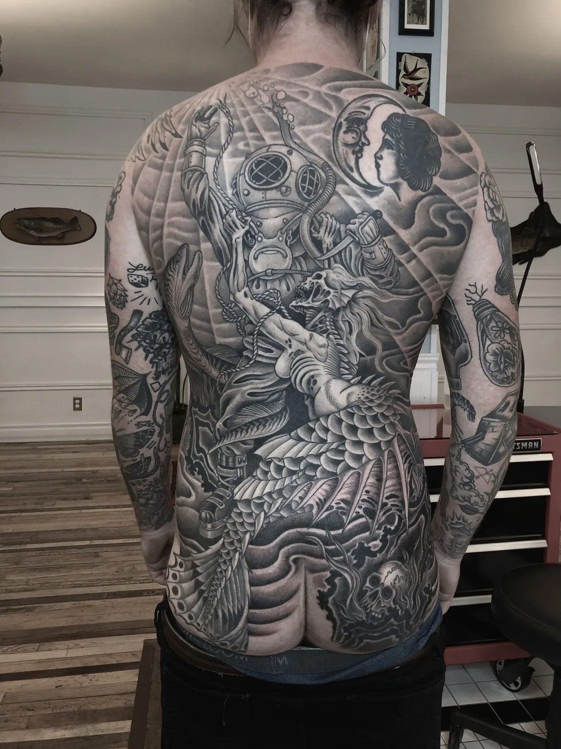 Tattoo artist Alexandra Snelgrove