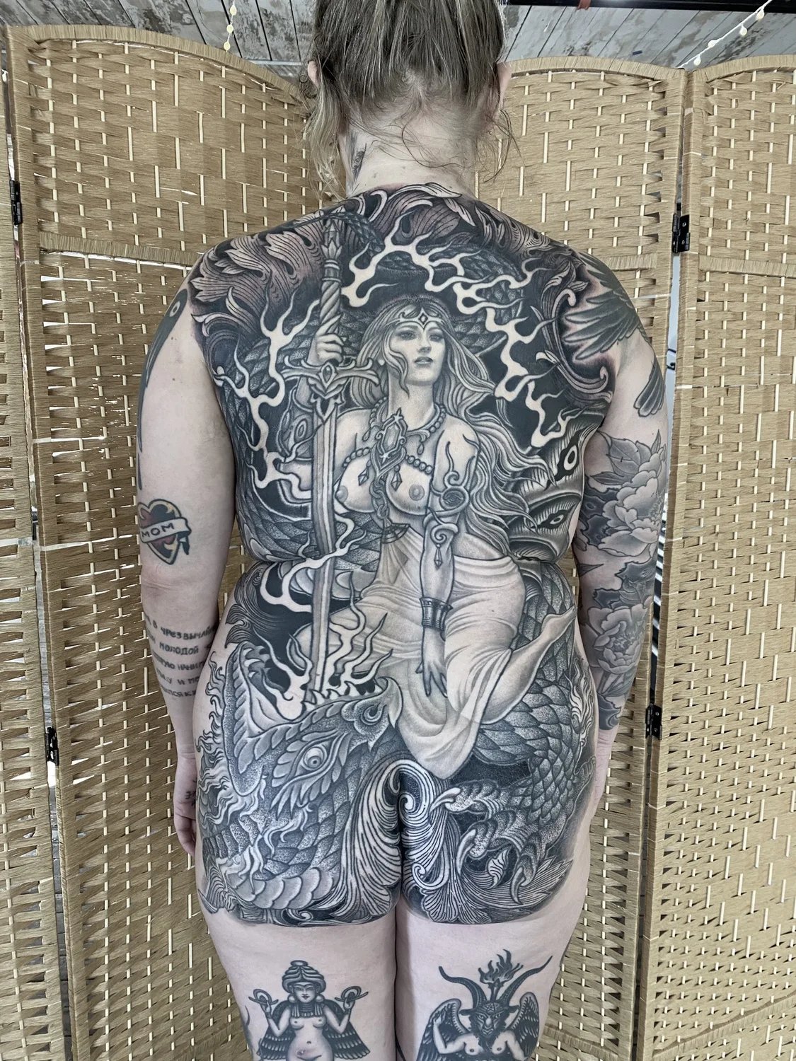 Tattoo artist Alexandra Snelgrove