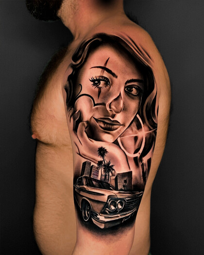 Тату эскиз # Тату мастер Артём Андер