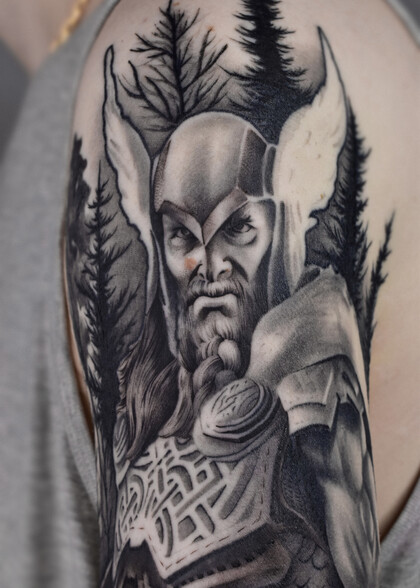 Тату эскиз # Тату мастер Артём Андер