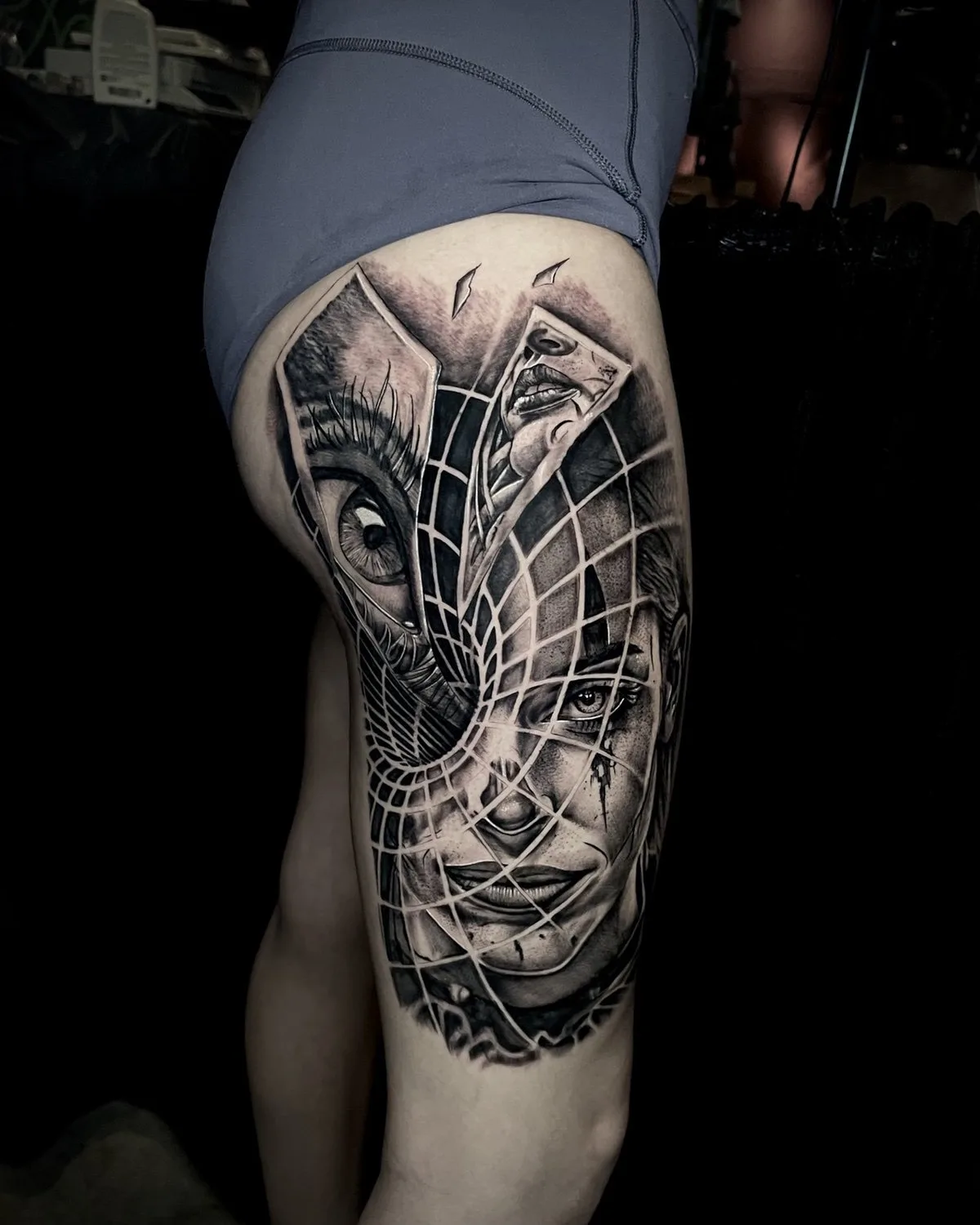 Tattoo artist Berhan Tabih