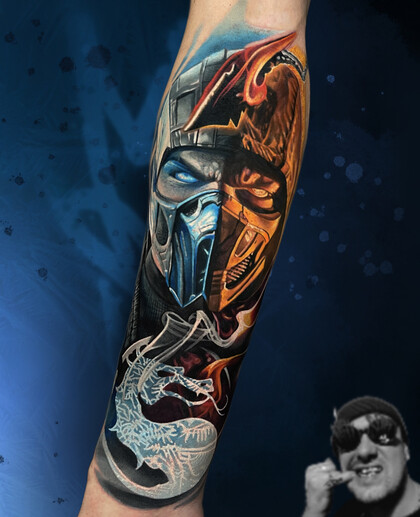 Тату эскиз #76889 Тату мастер Александр Майер