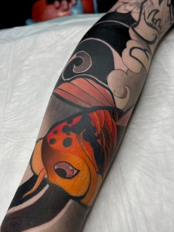 color japanese Tatuaggio su forearm #77025 | Tatuatore Чергин Игорь 