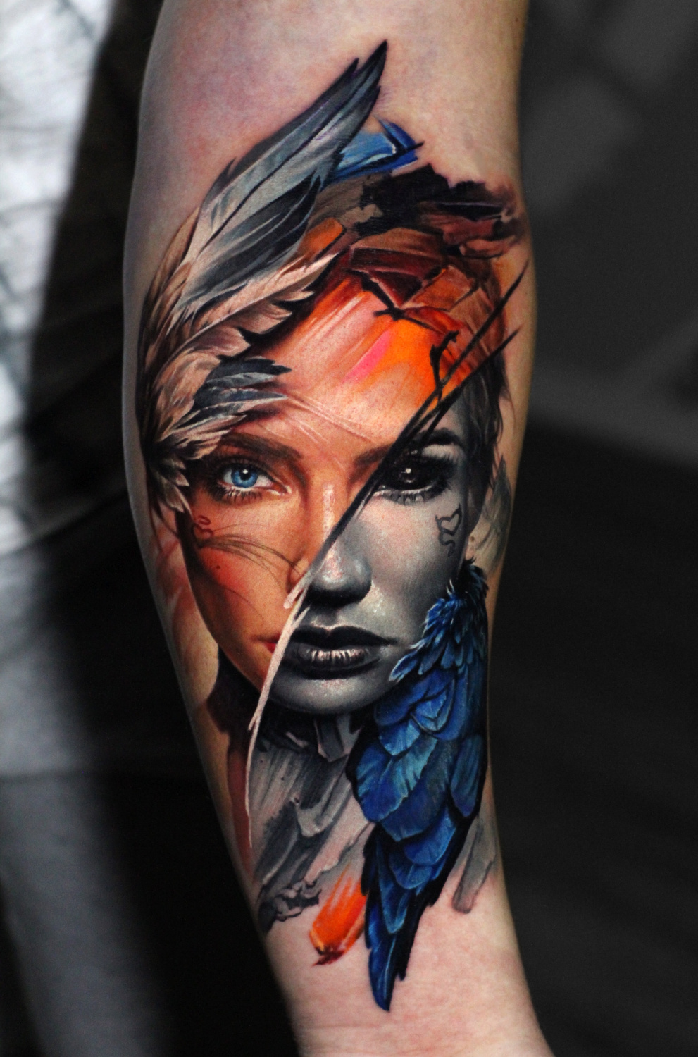 Realism тату на Forearm
