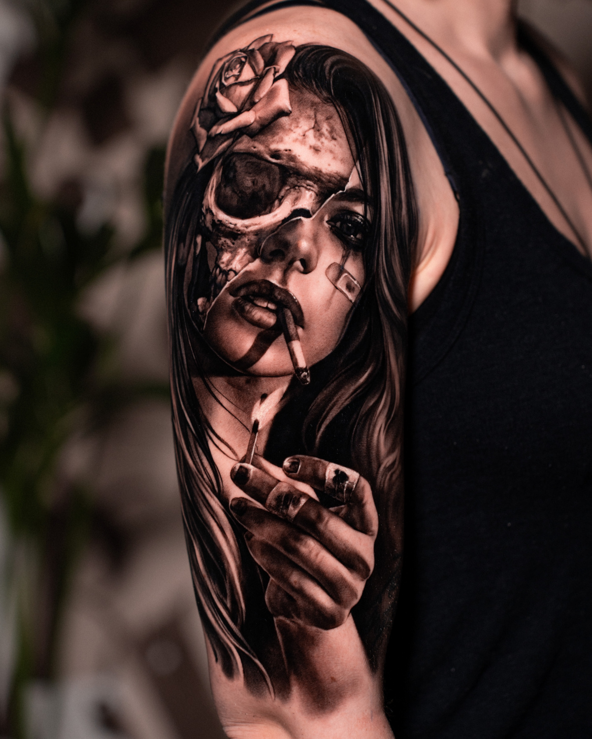 Realism тату на Upper Arm