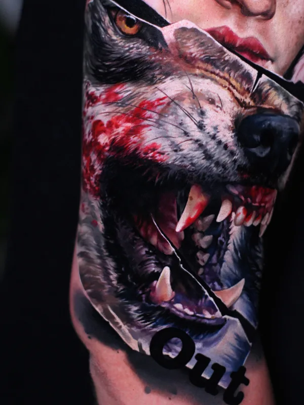 color realism tattoo auf forearm #77190 | Tätowierer Anna Kriuchkova