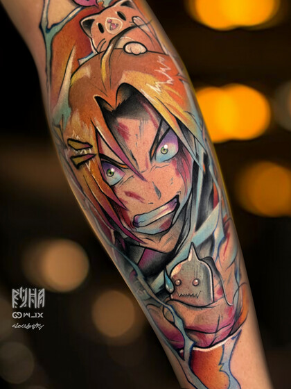 Тату эскиз # Тату мастер Дмитрий Клауд