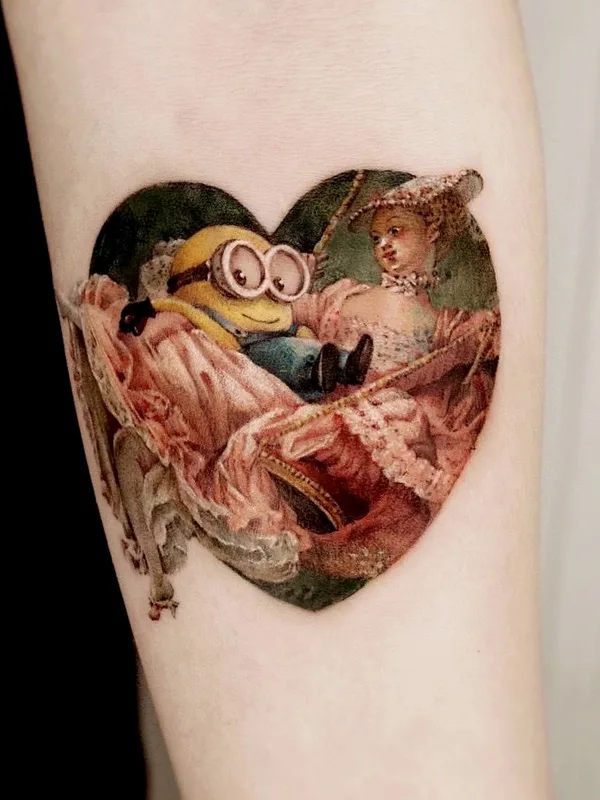 color illustrative 纹身 在 forearm #77752 | 纹身师 Chou / Daye