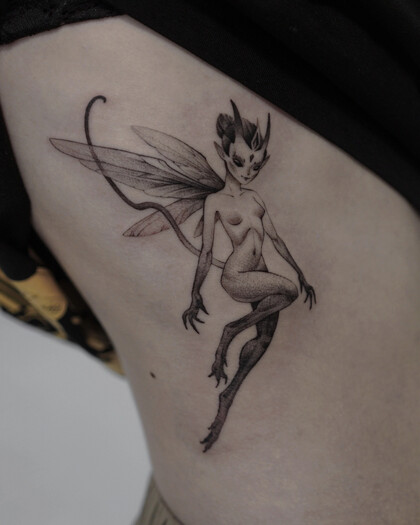 Тату эскиз #77959 Тату мастер Mitya Sobakov