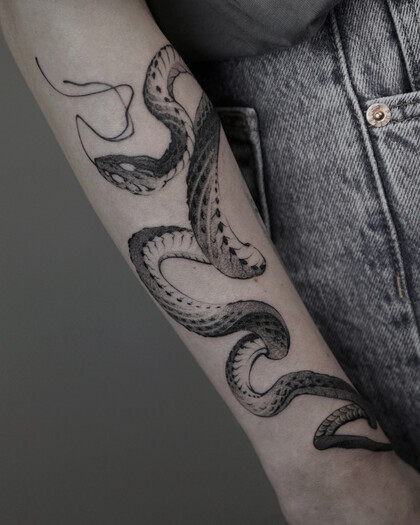 Тату эскиз #77963 Тату мастер Mitya Sobakov