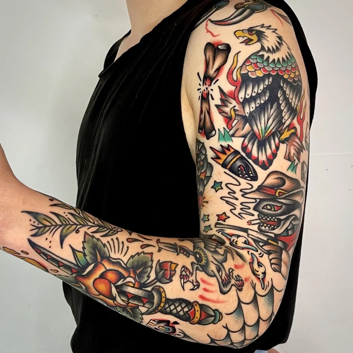 Tattoo artist Ducky