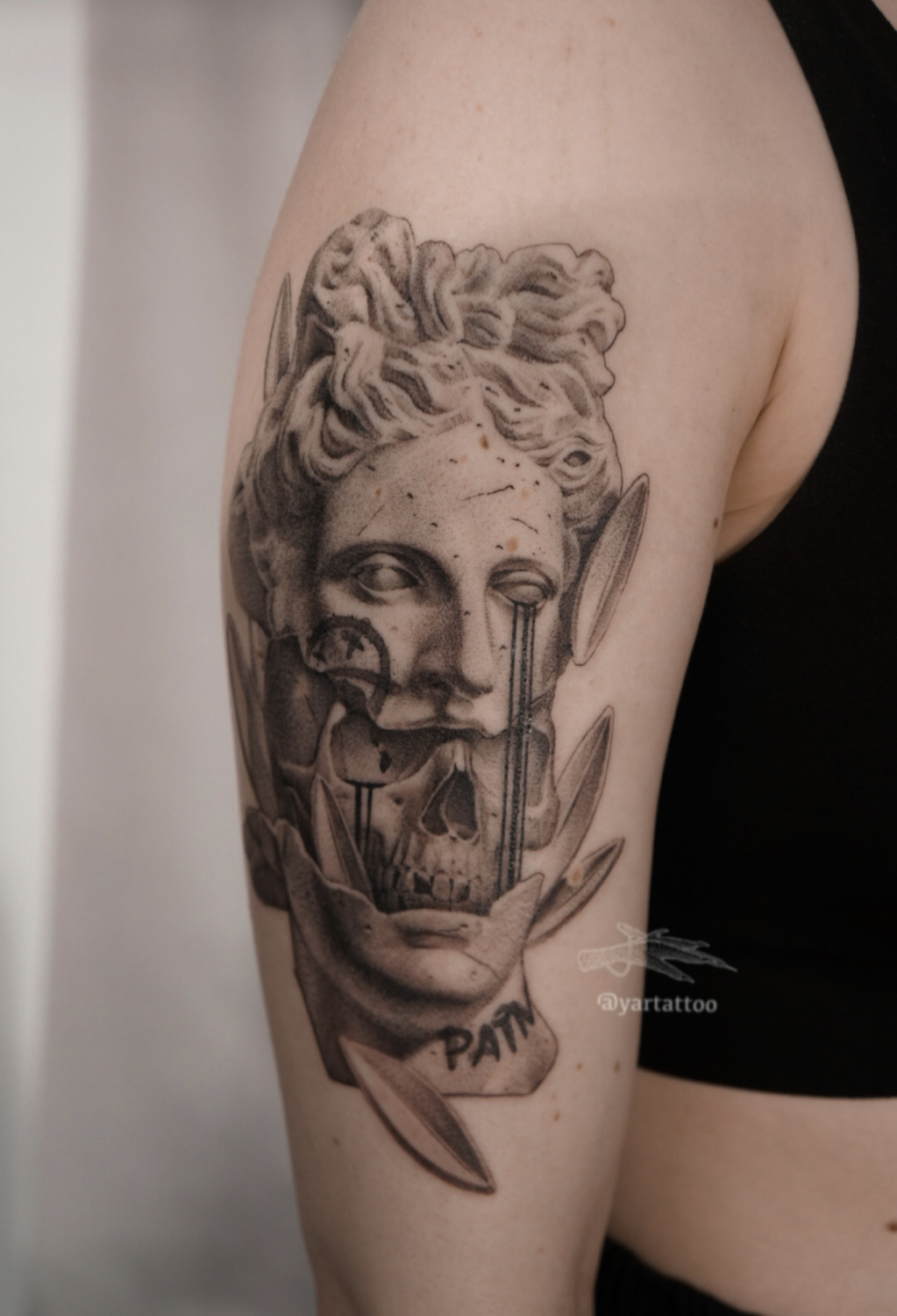 Black tattoo by Марынин Ярослав Yartattoo