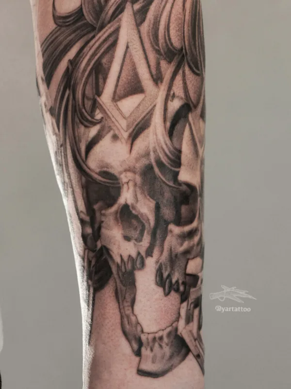 black and grey black and grey tattoo on forearm #78324 | Tattoo Artist Марынин Ярослав Yartattoo 