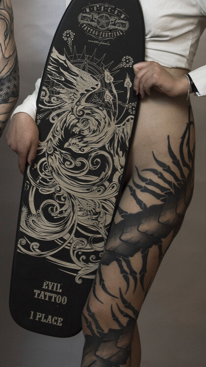 Тату эскиз # Тату мастер Руслан Абусев
