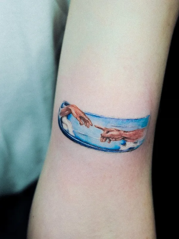 color realism tattoo auf forearm #78794 | Tätowierer Софья Скворцова STARLING_TATTOO