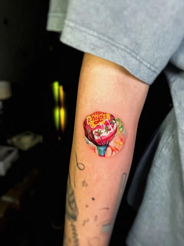color illustrative tattoo auf forearm #78798 | Tätowierer Софья Скворцова STARLING_TATTOO