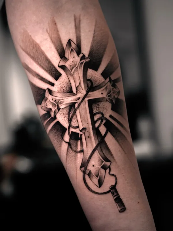 black and grey black and grey tatouage sur forearm #78877 | Artiste tatoueur MAX.VERAGO