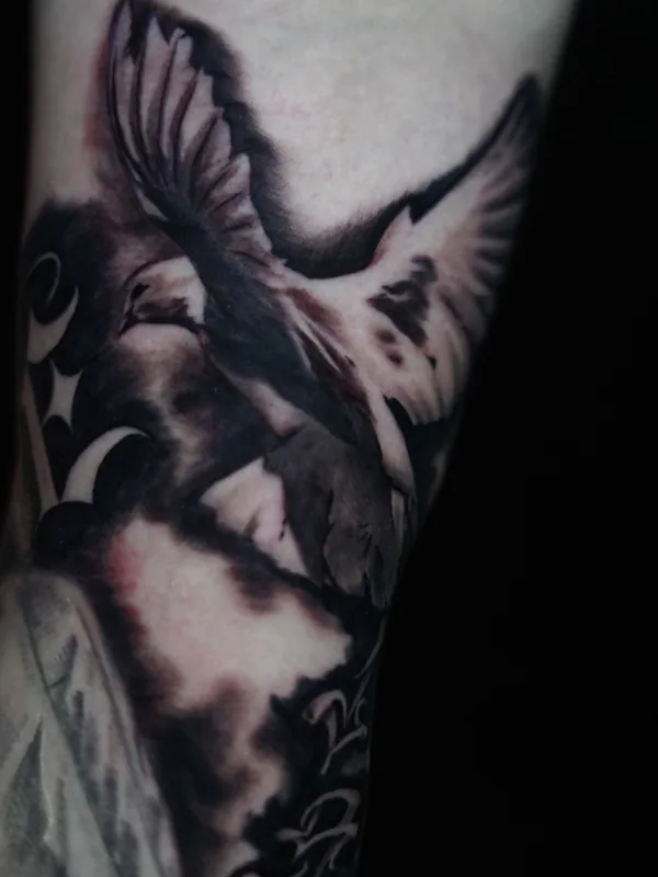 black and grey realism татуировка на forearm #78910 | Тату мастер Nicholas Fernandez