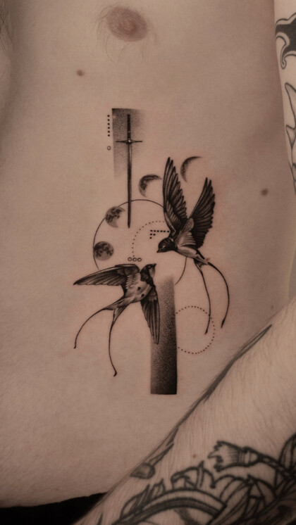 Тату эскиз #78954 Тату мастер Nikita Niko