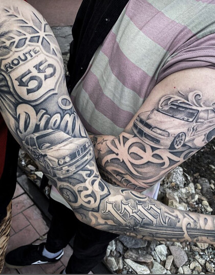 Тату эскиз #79135 Тату мастер Pavel Legendarnyy