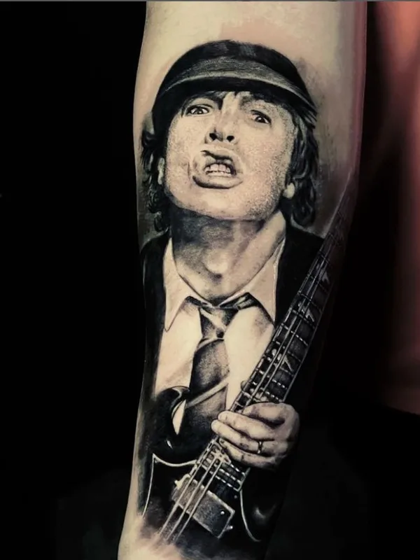 black and grey realism tattoo on forearm #79376 | Tattoo Artist Alex Drozd