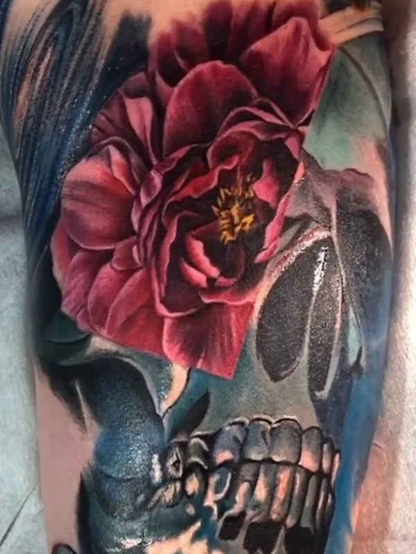 color realism Tatuaggio su upper arm #79414 | Tatuatore Алёна Карчина