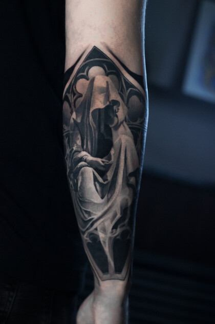 Тату эскиз #79839 Тату мастер Pusstattoo 