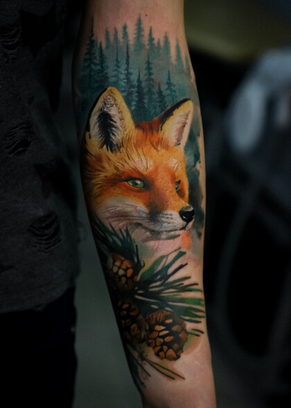 Тату эскиз #79847 Тату мастер Pusstattoo 