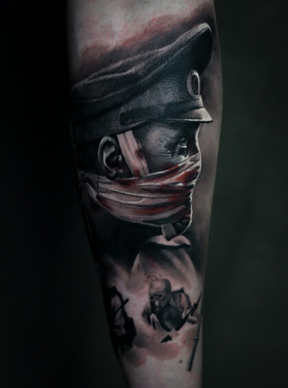 Тату эскиз #79852 Тату мастер Pusstattoo 