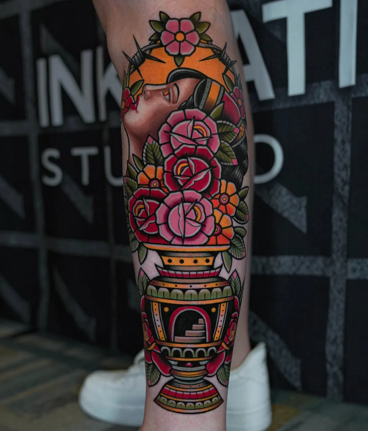 Tattoo artist J. Luis