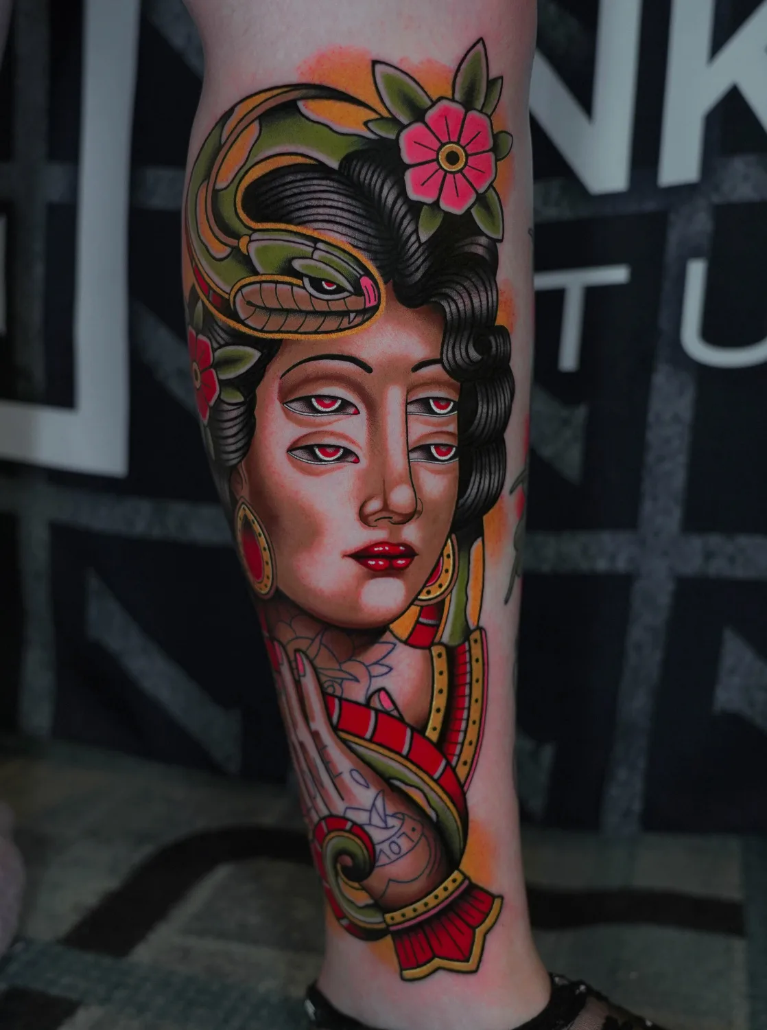 Tattoo artist J. Luis