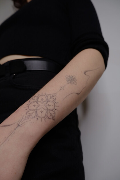 Тату эскиз # Тату мастер DARI INK
