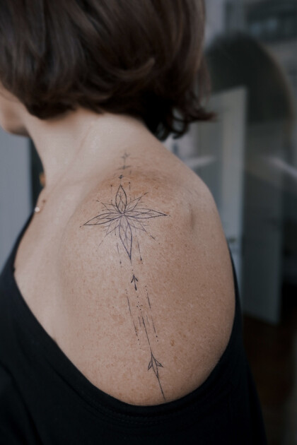 Тату эскиз # Тату мастер DARI INK