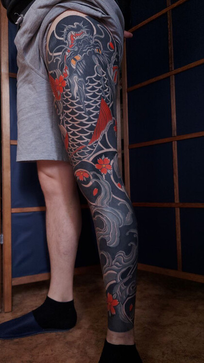 Тату эскиз #79975 Тату мастер Kseniya Zhavoronkova