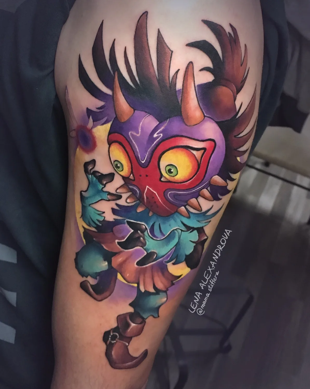 Artista de tatuagem Lena Aleksandrova