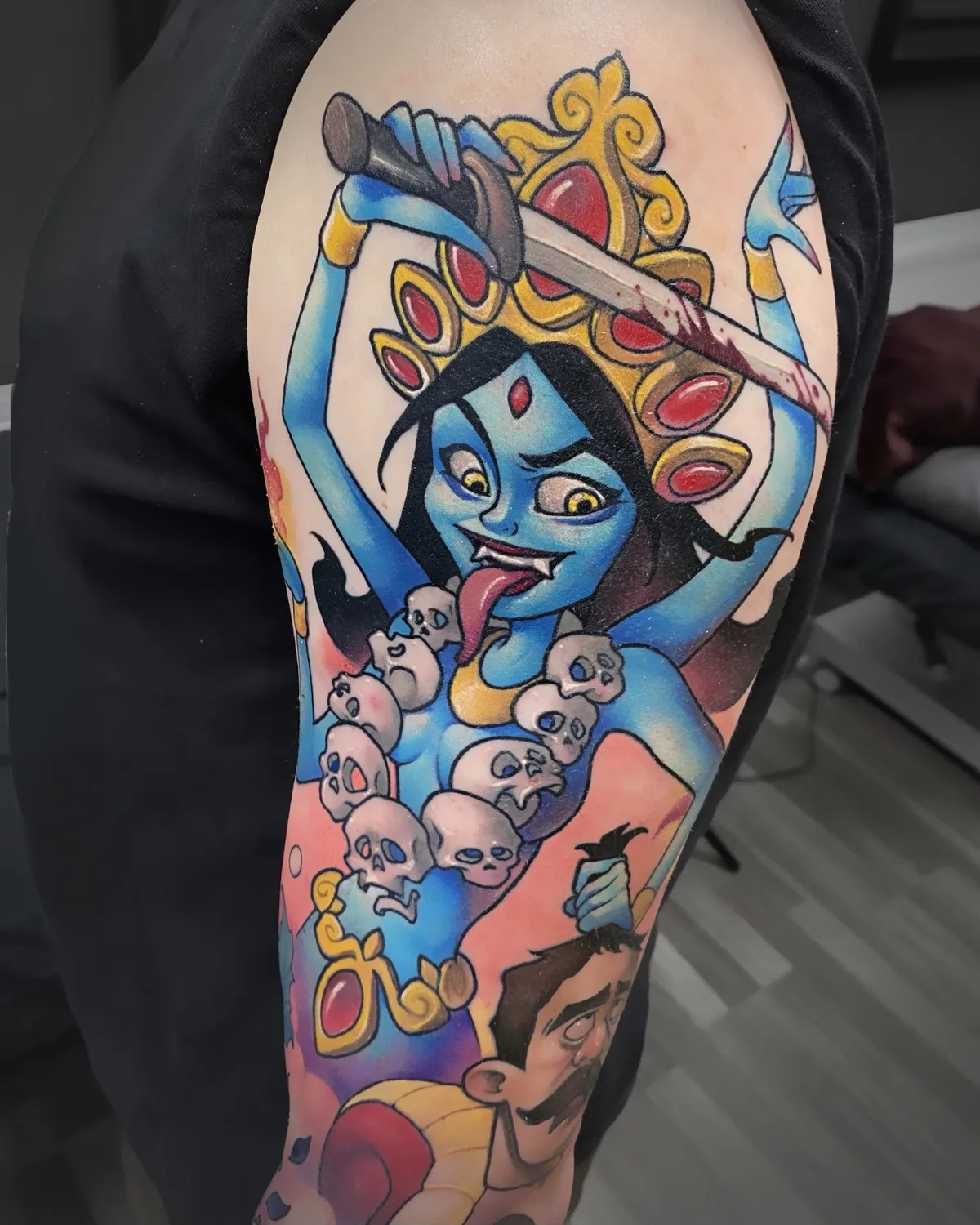 Artista de tatuagem Lena Aleksandrova