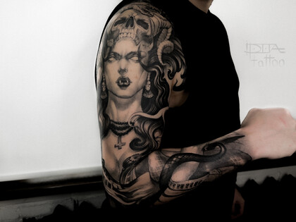Тату эскиз #80191 Тату мастер Виола Вайсс