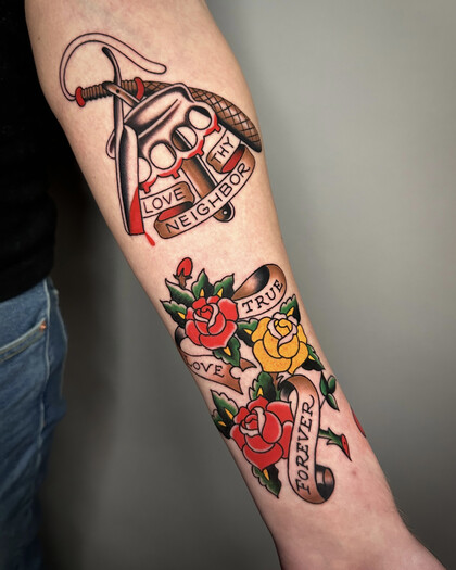 Тату эскиз # Тату мастер Алексей Бурундуков