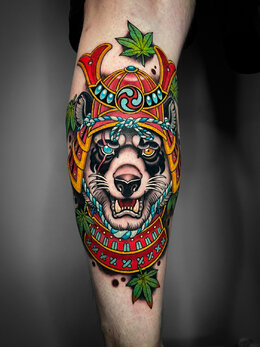 Neojapanese tattoo