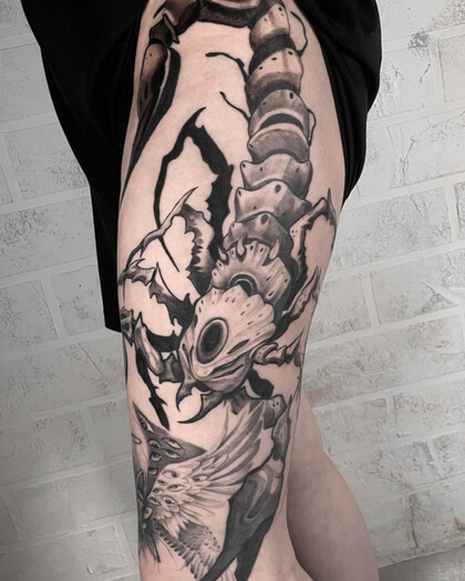 Тату эскиз #80450 Тату мастер Nikita Pchelincev