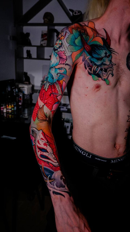 Тату эскиз #80473 Тату мастер Виктор Рассадний