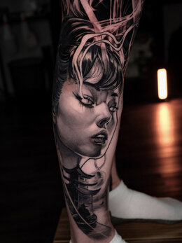 Portrait tattoo