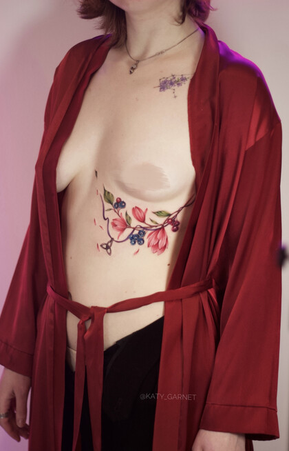 Тату эскиз # Тату мастер Екатерина Гарнет / Katy Garnet